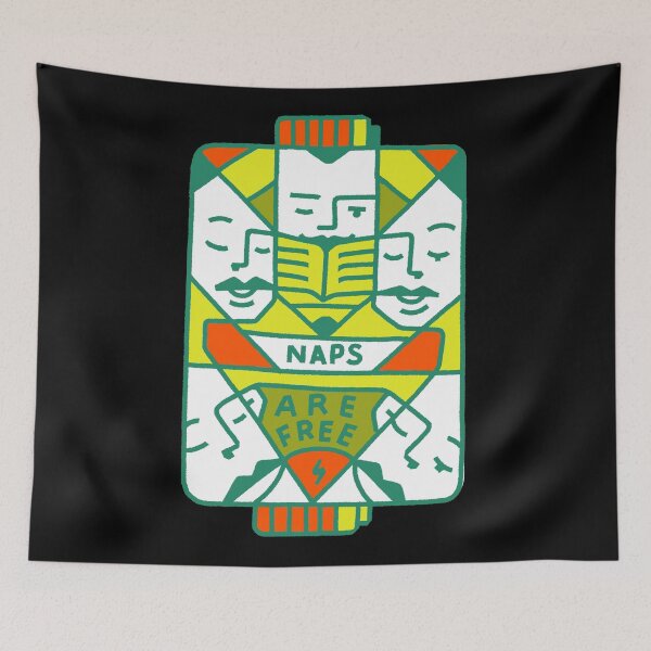 Item preview, Naps Are Free Playing Card designed and sold by Trio's Stuff.