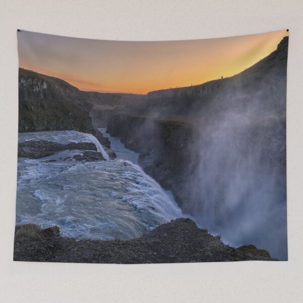 Item preview, Gullfoss Sunset designed and sold by Catherine Reading.