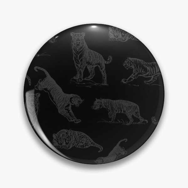 Artikelvorschau, Tiger-Allover-Muster [platin] entworfen und verkauft von bellatierra.