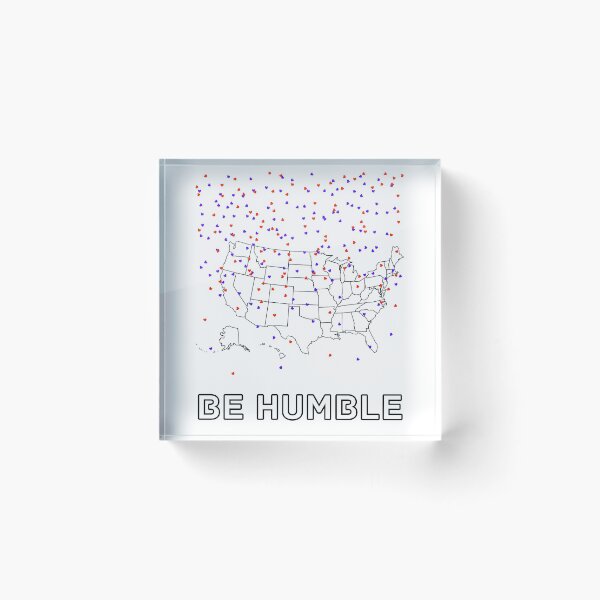 Item preview, Be Humble USA design designed and sold by KeepItSimple089.