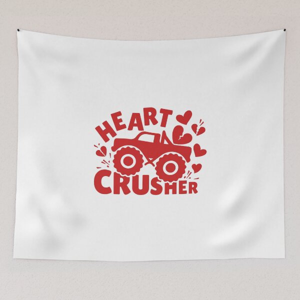 Item preview, Heart Crusher - Funny & Lovely Gift for Your Valentines (Red) designed and sold by Respire2020.