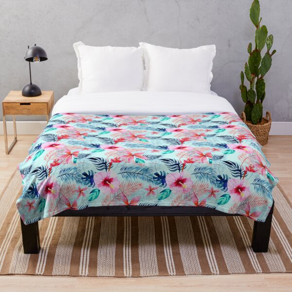 Item preview, Tropical flowers pattern  designed and sold by Shahil786.