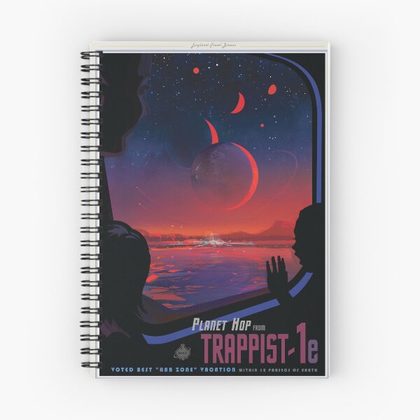 Item preview, Trappist-1e Travel Poster designed and sold by bjazmoore.