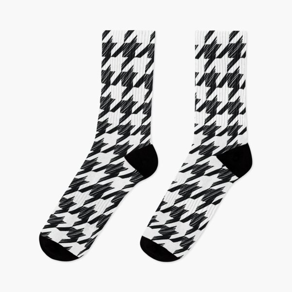 Item preview, Black and White Houndstooth Face Mask Facemask for Social Distancing Covid19 Covid-19 Coronavirus Pandemic Midcentury Illustration style designed and sold by Lori-Goree.