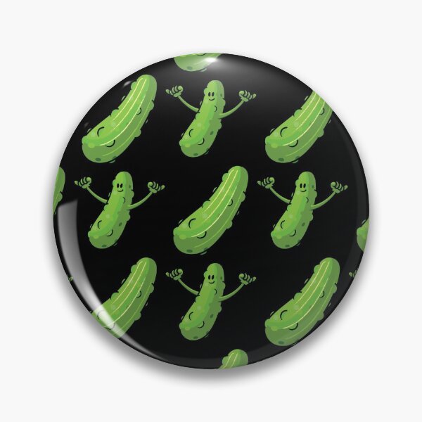 Item preview, Dill Pickle Pattern Cartoon Pickles Food designed and sold by TheButtonCrew.