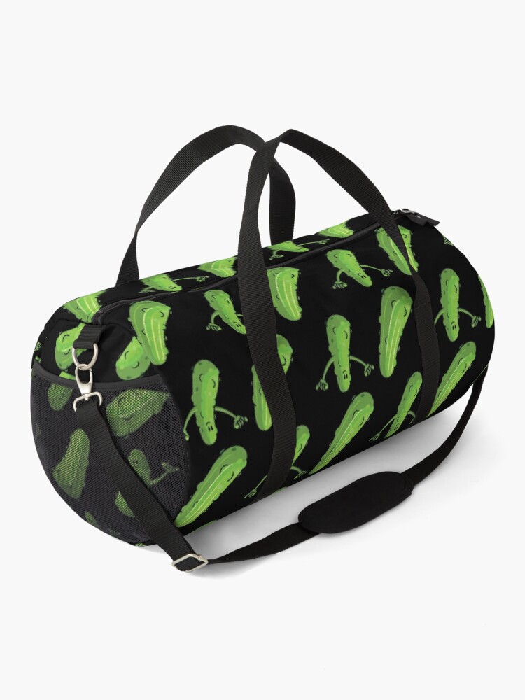 Dill Pickle Pattern Cartoon Pickles Food Duffle Bag