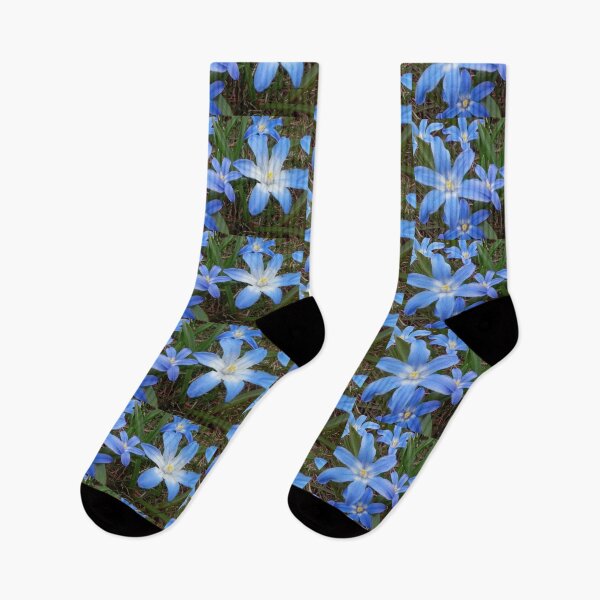 Item preview, Blue Flowers designed and sold by DuskWingArts.