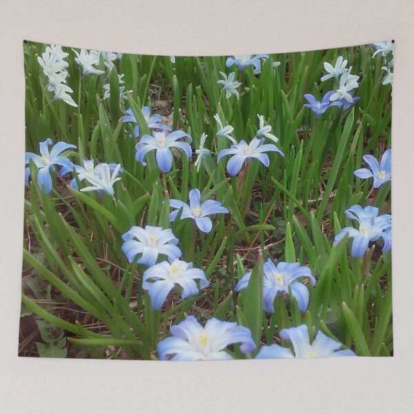 Item preview, Blue Flowers designed and sold by DuskWingArts.