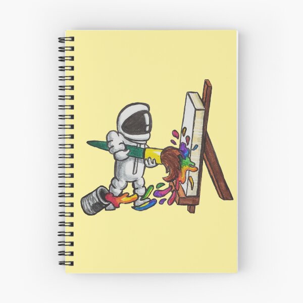Item preview, Spaceman Picks up a Brush designed and sold by TaylorBosworth.