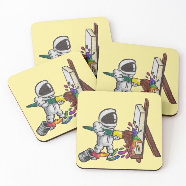Item preview, Spaceman Picks up a Brush designed and sold by TaylorBosworth.