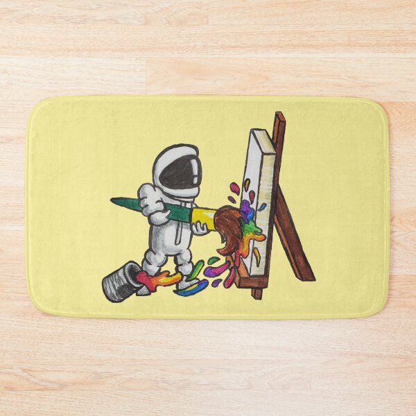 Item preview, Spaceman Picks up a Brush designed and sold by TaylorBosworth.