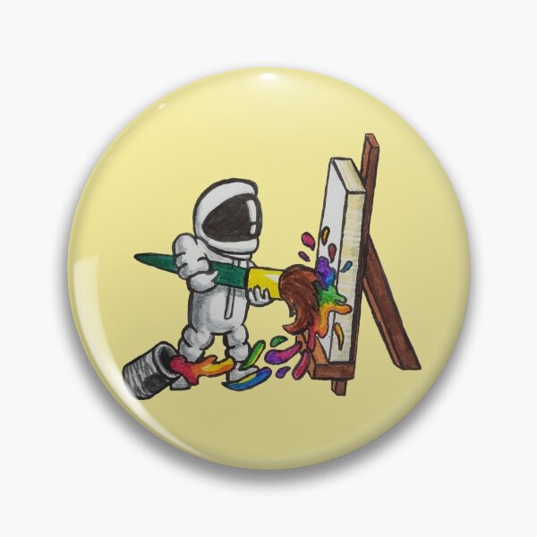 Item preview, Spaceman Picks up a Brush designed and sold by TaylorBosworth.