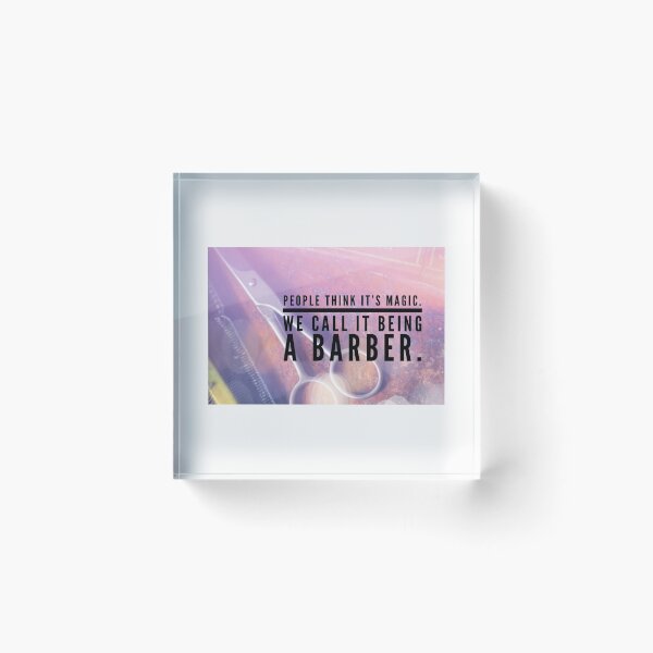 Item preview, People Think It's Magic, we call it being a Barber! designed and sold by BoutThe90s.