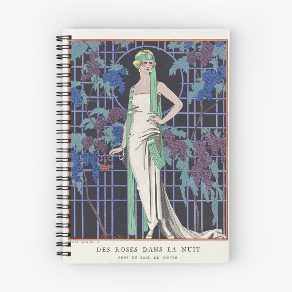 Item preview, Des robes dans la nuit: Robe du soir, de Worth (1921) fashion designed and sold by domdjs4239.