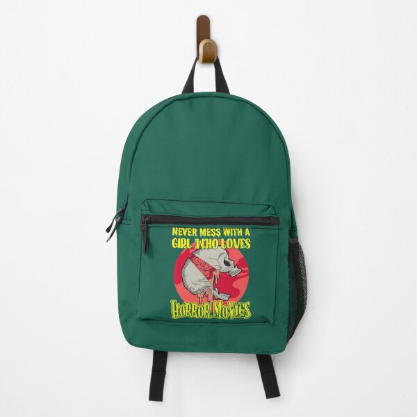 Item preview, Never mess with a girl who loves horror movies designed and sold by SidTastic .