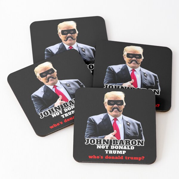 Item preview, John Baron Not Donald Trump whos donald trump? designed and sold by bcide.