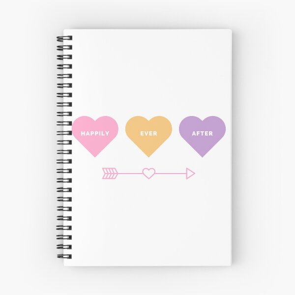 Item preview, Happily Ever After. Cute Romantic Valentines Day, Marriage, Anniversary or Engagement Quote.   designed and sold by That Cheeky Tee.