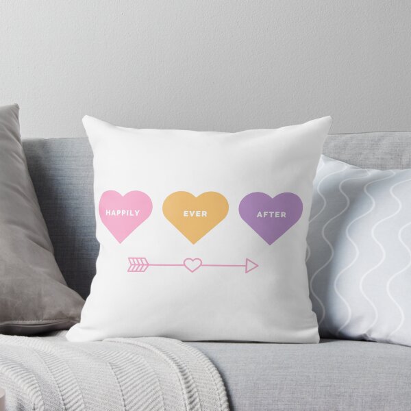 Item preview, Happily Ever After. Cute Romantic Valentines Day, Marriage, Anniversary or Engagement Quote.   designed and sold by That Cheeky Tee.