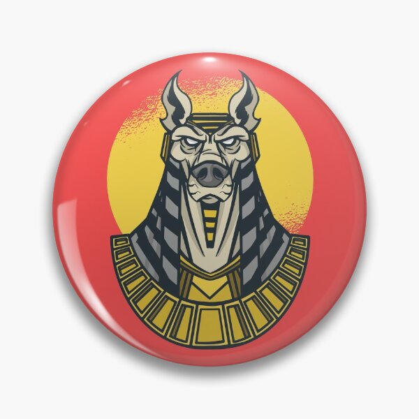 Item preview, Cartoon Style Anubis Egyptian God Art designed and sold by TeesByMark.