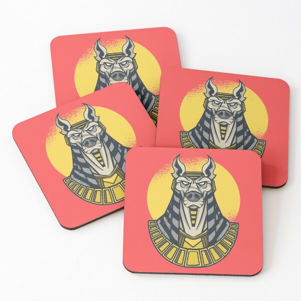 Item preview, Cartoon Style Anubis Egyptian God Art designed and sold by TeesByMark.