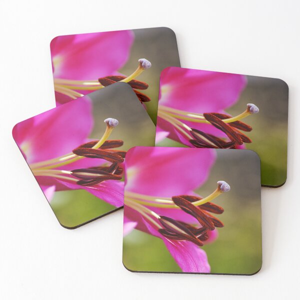 Item preview, Lily Flowers Pink Profile  designed and sold by Joy Watson - Natural Light Photography .