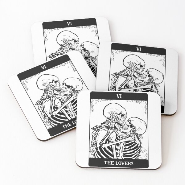 Item preview, Tarot de la carta de los amantes designed and sold by Piztees.