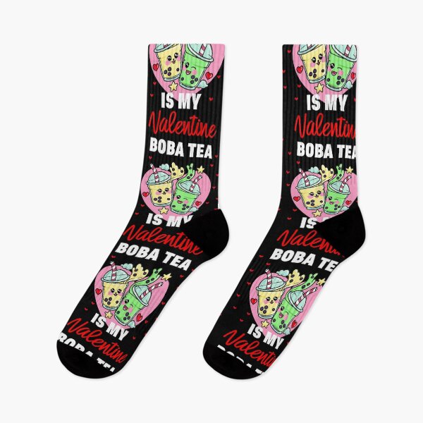 Item preview, Boba Bubble Tea is my Valentine  designed and sold by Nzgiftsandmore.