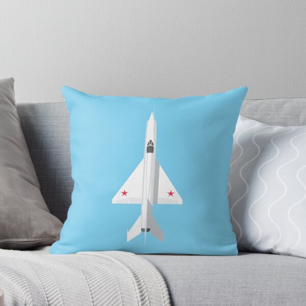 Aperçu de l'œuvre MiG-21 Fishbed Jet Aircraft - Sky créée et vendue par VoodooCircus.