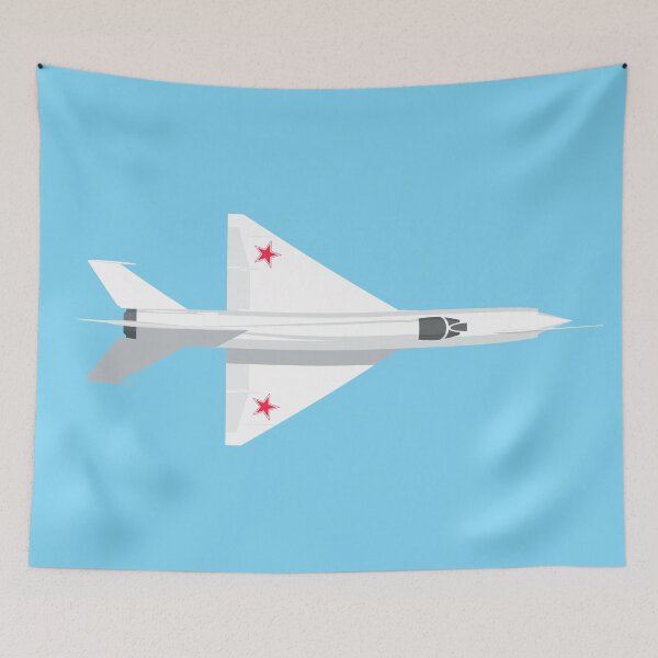Item preview, MiG-21 Fishbed Jet Aircraft - Sky designed and sold by VoodooCircus.