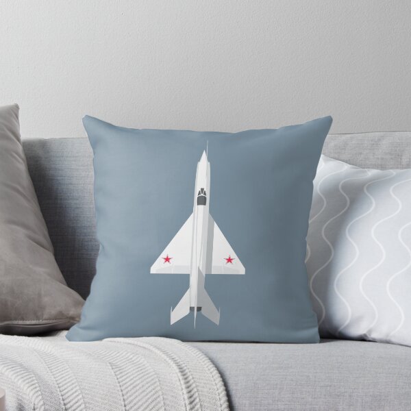 Aperçu de l'œuvre MiG-21 Fishbed Jet Aircraft - Slate créée et vendue par VoodooCircus.