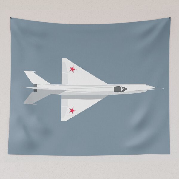 Item preview, MiG-21 Fishbed Jet Aircraft - Slate designed and sold by VoodooCircus.