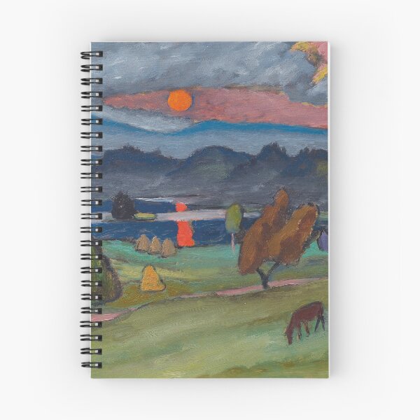 Item preview, Gabriele Munter Staffelsee Mit Nebelsonne designed and sold by emidye20.