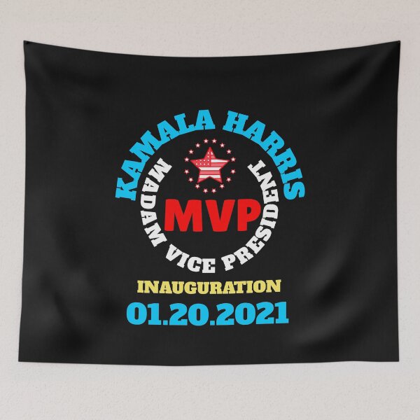 Item preview, Kamala Harris MVP, Madam Vice President, Inauguration 2021 designed and sold by DiscGolfTees.