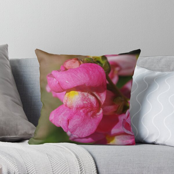 Item preview, Pink Snapdragon Flower Kamikaze designed and sold by Joy Watson - Natural Light Photography .