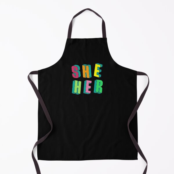 Item preview, She Her Gender Pronouns designed and sold by SixforSix.