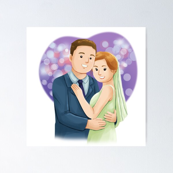 Item preview, cute couples designed and sold by mycal nogia.