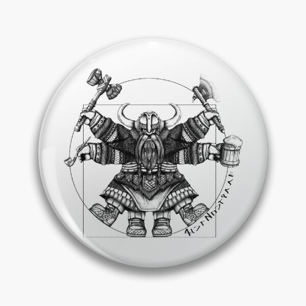 Item preview, Vitruvian Dwarf T-ShirtVitruvian Dwarf designed and sold by BeatrixLeo.