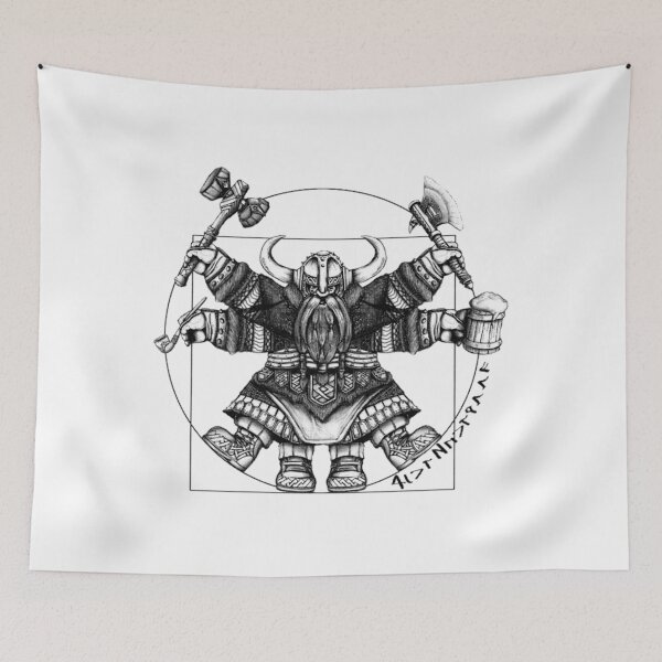 Item preview, Vitruvian Dwarf T-ShirtVitruvian Dwarf designed and sold by BeatrixLeo.