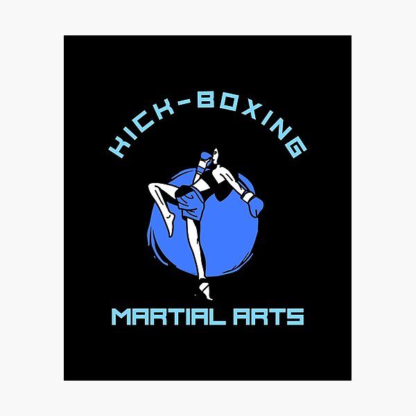 Artikel-Vorschau von Kick Boxing Martial Arts, designt und verkauft von puckihsDesign.