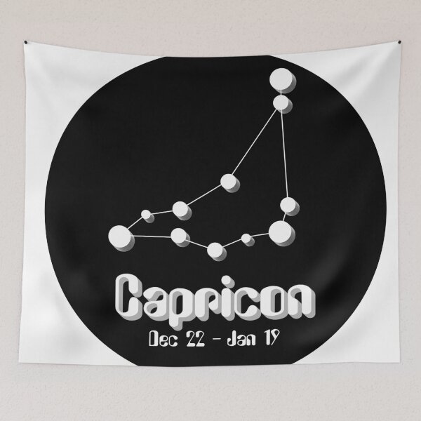 Item preview, Capricon Zodiac Sign designed and sold by PosterpartyCo.