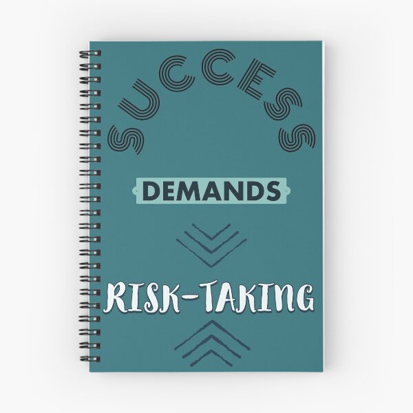 Item preview, Success Demands Risk Taking designed and sold by MotivationFlow.