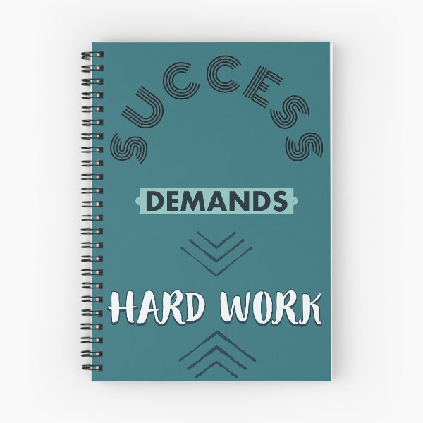 Item preview, Success Demands Hard Work designed and sold by MotivationFlow.