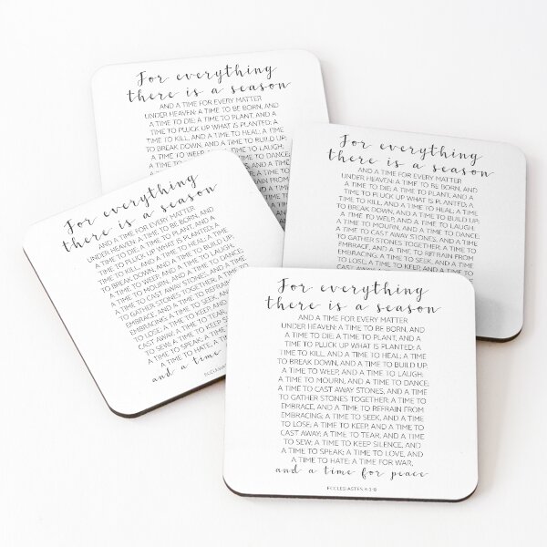 Item preview, For everything there is a season, Ecclesiastes 3:1-8 designed and sold by aenaonartwork.