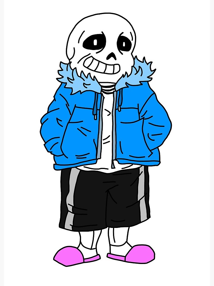 Sans Undertale Art Board Prints for Sale