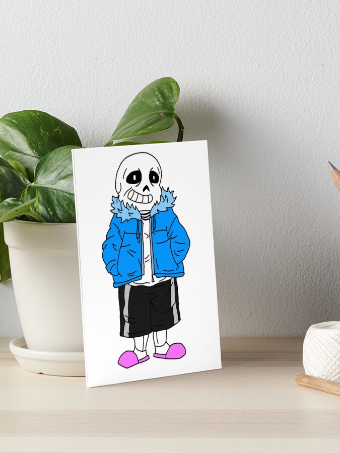 Sans Undertale Art Board Prints for Sale