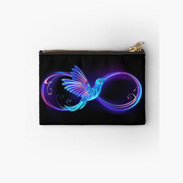 Item preview, Infinity symbol with glowing hummingbird designed and sold by Blackmoon9.