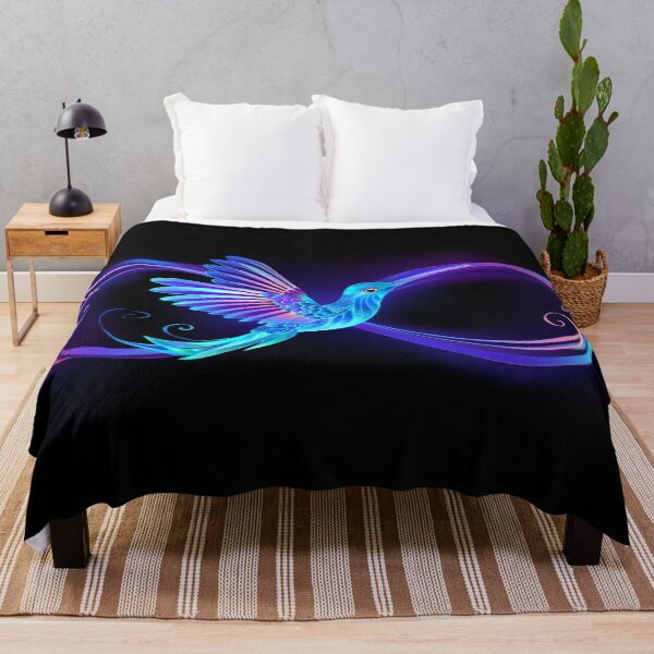 Item preview, Infinity symbol with glowing hummingbird designed and sold by Blackmoon9.