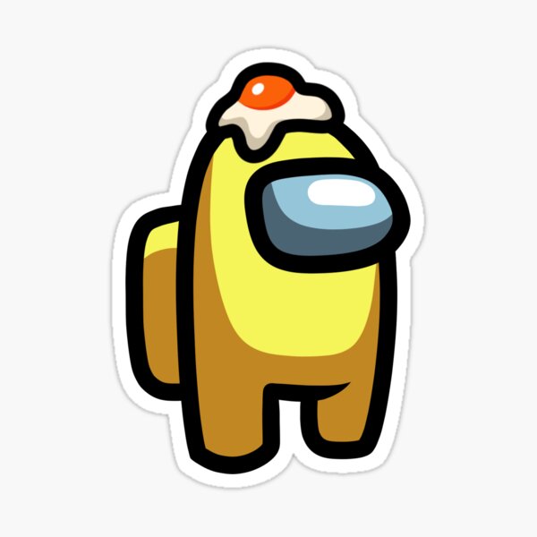 Among us fried egg hat Clearance