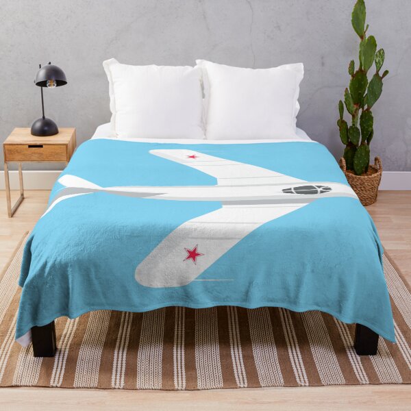 Aperçu de l'œuvre Avion de chasse soviétique MiG-17 Fresco - Ciel créée et vendue par VoodooCircus.