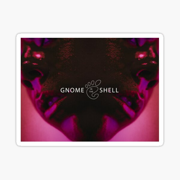 Gnome In The Shell Sticker